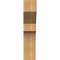 Ekena Millwork Monterey Rough Sawn Corbel, Western Red Cedar, 6"W x 10"D x 26"H COR06X10X26MON00RWR - alternate 2